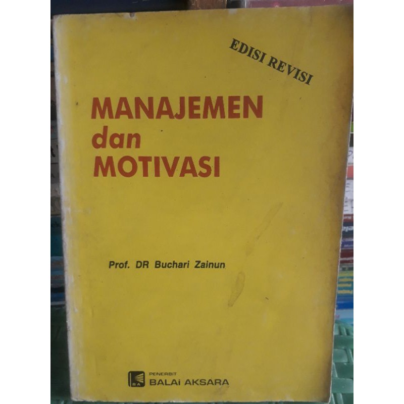 MANAJEMEN DAN MOTIVASI