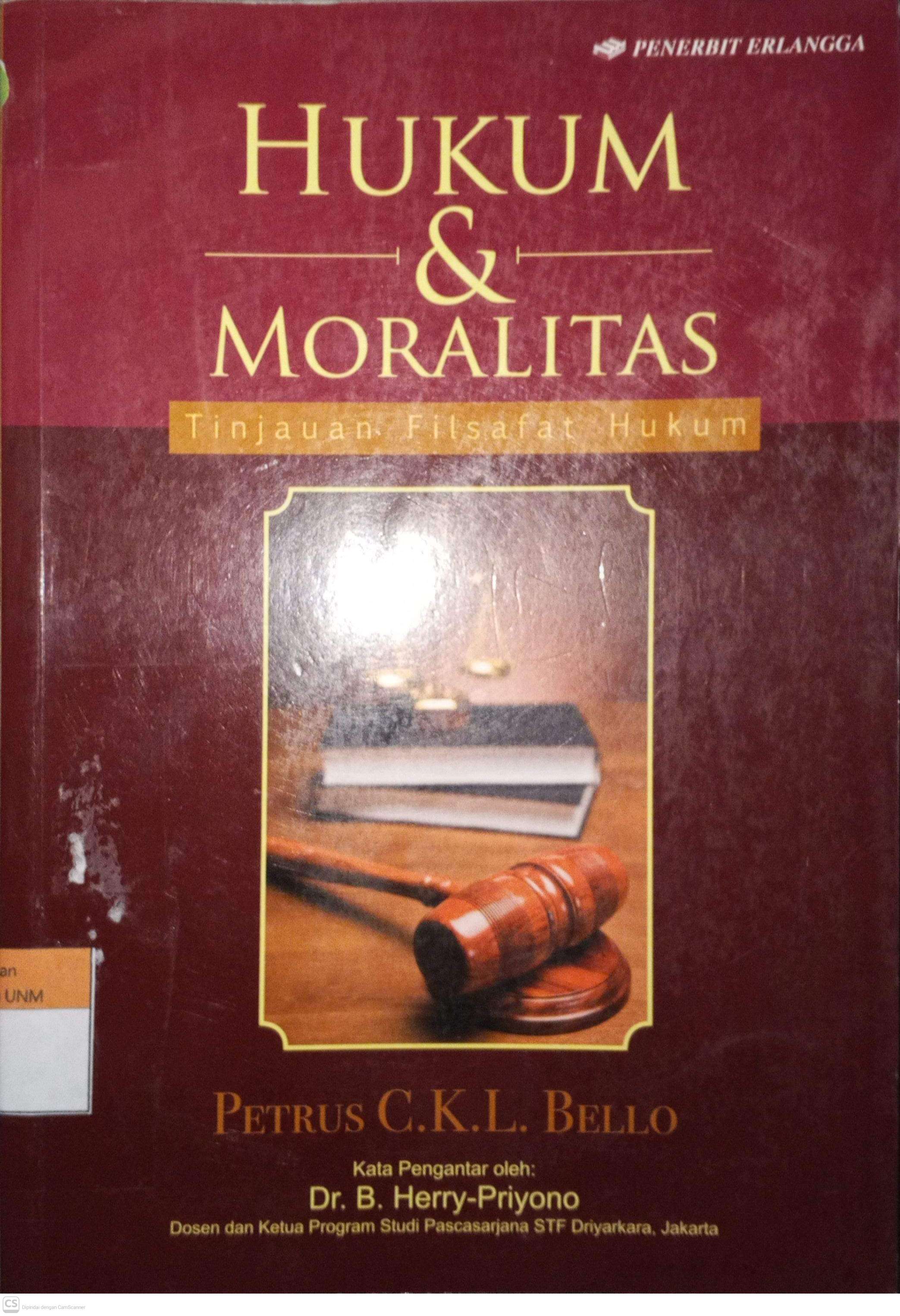 Hukum & Moralitas Tinjauan Filsafat Hukum