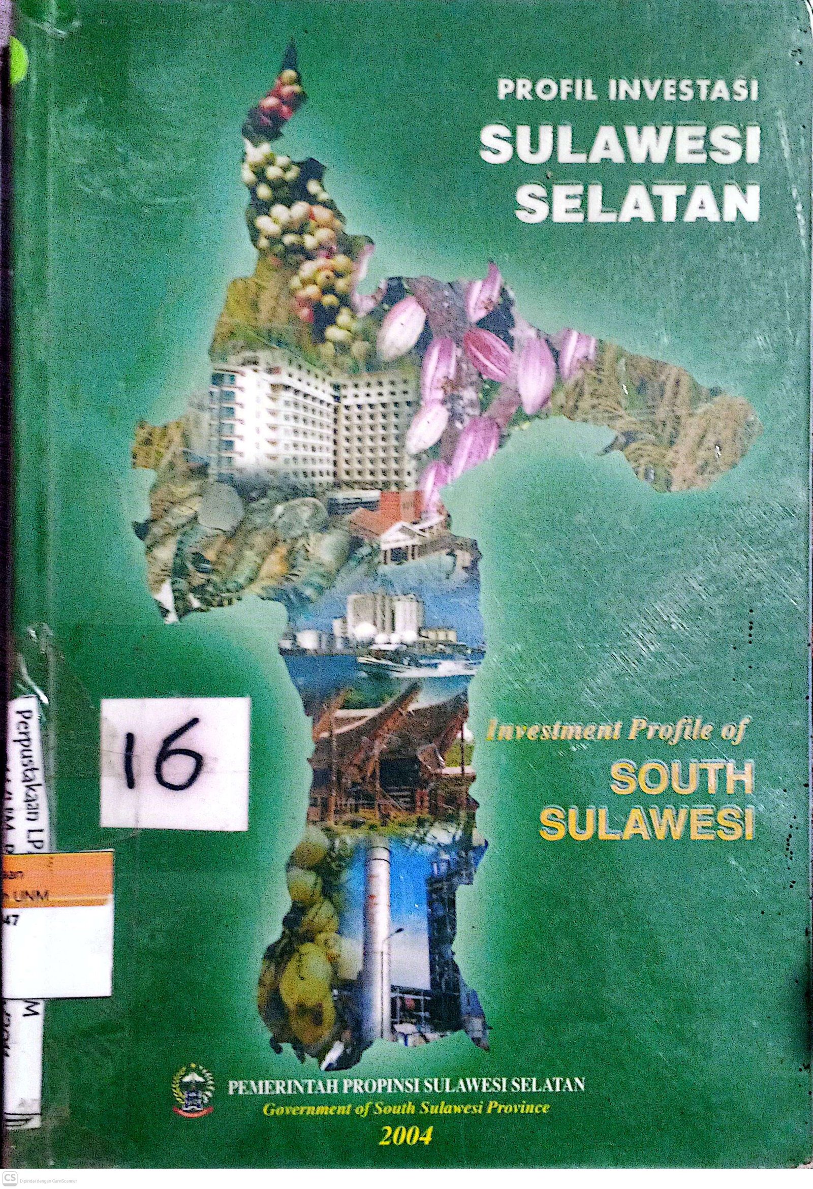 Profil investasi sulawesi selatan